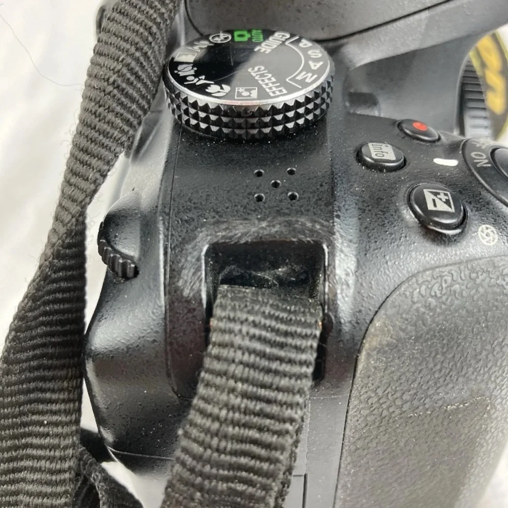 Nikon D3400 DSLR Camera w/ 18-55 Lens, SD, Strap, Battery, Charger (7.3K Shots)